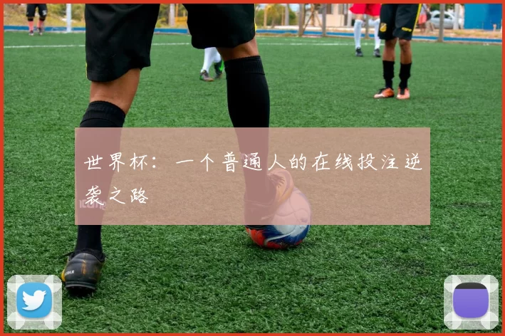 世界杯:一个普通人的在线投注逆袭之路