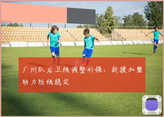 广州队后卫线调整补强，新援加盟助力防线稳定